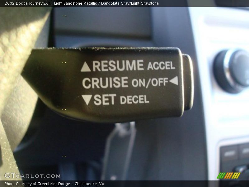 Light Sandstone Metallic / Dark Slate Gray/Light Graystone 2009 Dodge Journey SXT