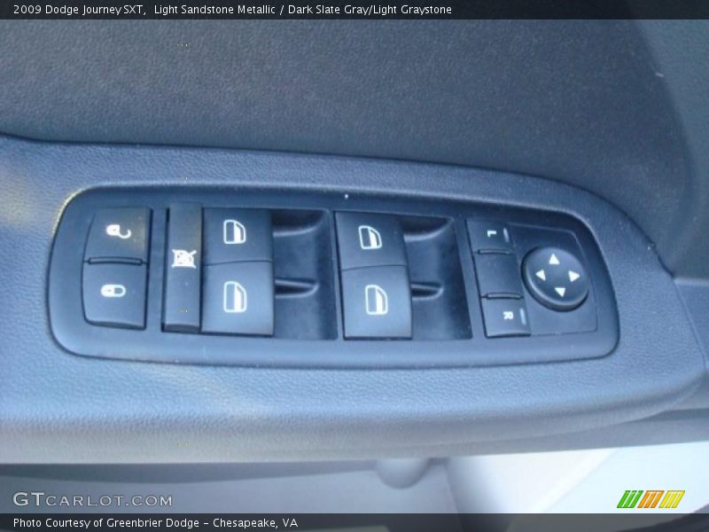 Light Sandstone Metallic / Dark Slate Gray/Light Graystone 2009 Dodge Journey SXT