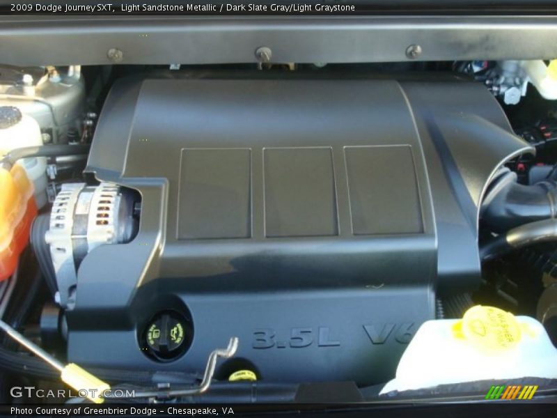 Light Sandstone Metallic / Dark Slate Gray/Light Graystone 2009 Dodge Journey SXT