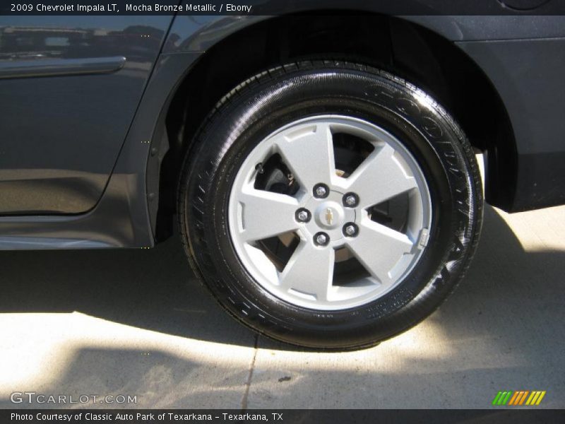 Mocha Bronze Metallic / Ebony 2009 Chevrolet Impala LT