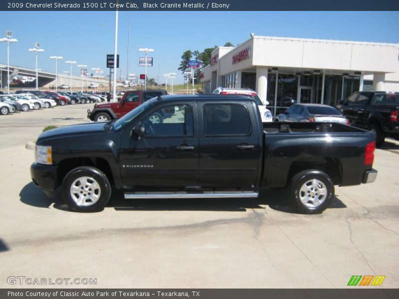 Black Granite Metallic / Ebony 2009 Chevrolet Silverado 1500 LT Crew Cab