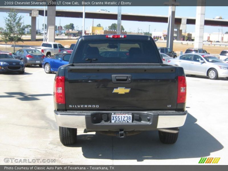 Black Granite Metallic / Ebony 2009 Chevrolet Silverado 1500 LT Crew Cab