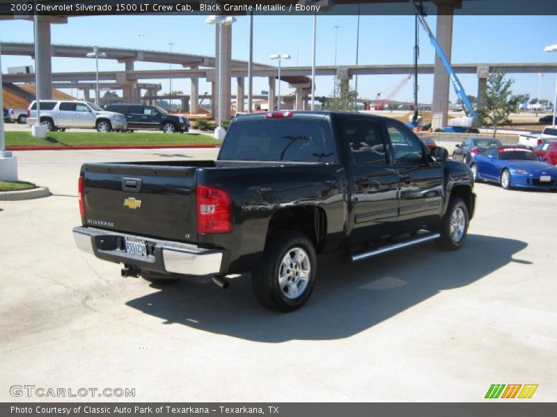 Black Granite Metallic / Ebony 2009 Chevrolet Silverado 1500 LT Crew Cab