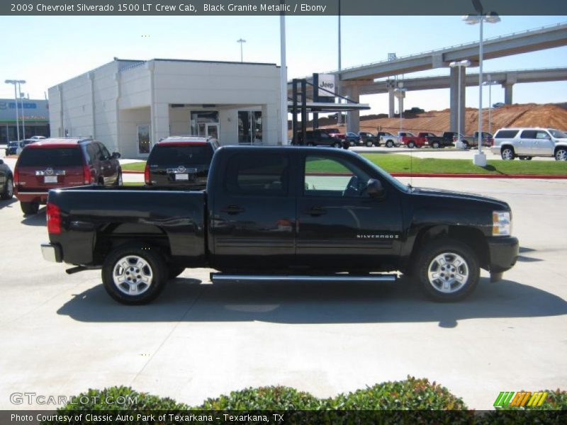 Black Granite Metallic / Ebony 2009 Chevrolet Silverado 1500 LT Crew Cab