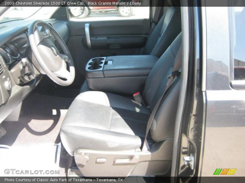 Black Granite Metallic / Ebony 2009 Chevrolet Silverado 1500 LT Crew Cab