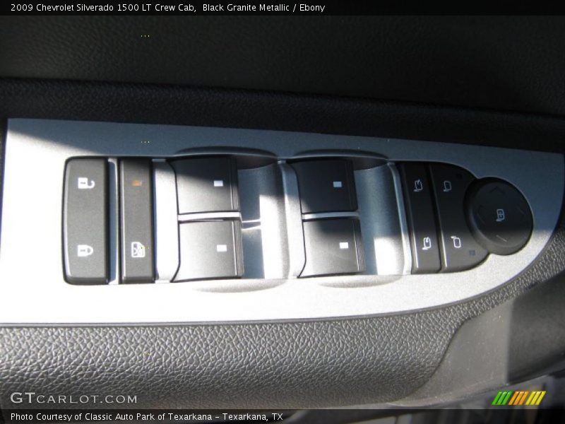 Black Granite Metallic / Ebony 2009 Chevrolet Silverado 1500 LT Crew Cab
