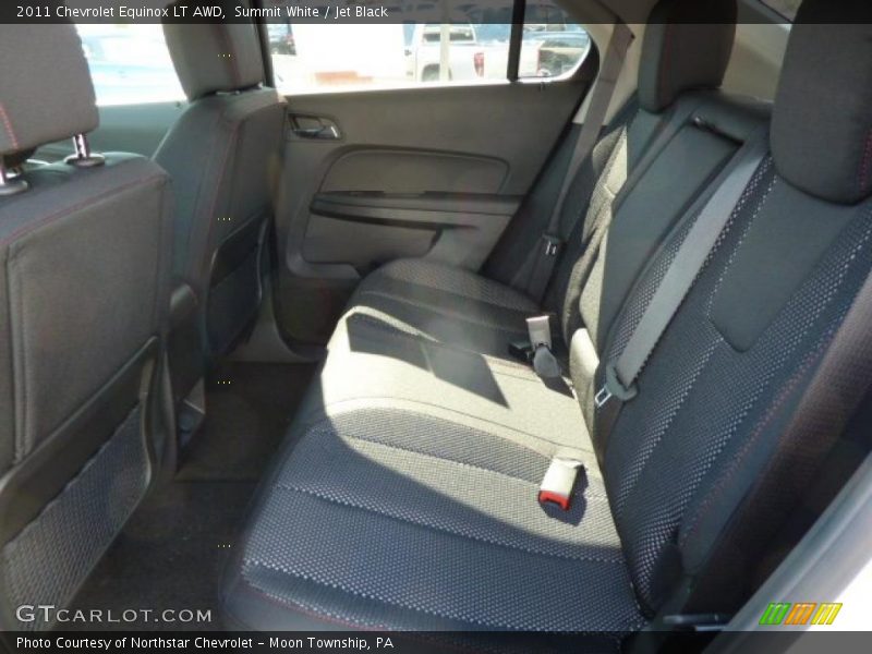 Summit White / Jet Black 2011 Chevrolet Equinox LT AWD