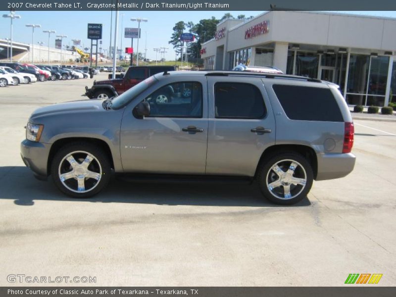 Graystone Metallic / Dark Titanium/Light Titanium 2007 Chevrolet Tahoe LT
