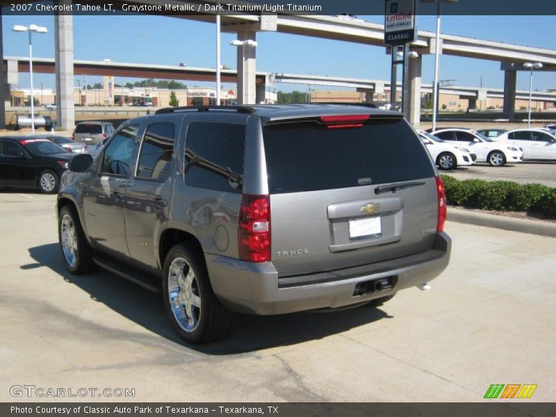 Graystone Metallic / Dark Titanium/Light Titanium 2007 Chevrolet Tahoe LT
