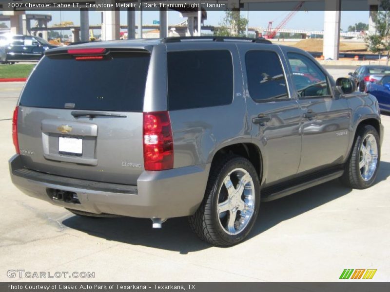 Graystone Metallic / Dark Titanium/Light Titanium 2007 Chevrolet Tahoe LT