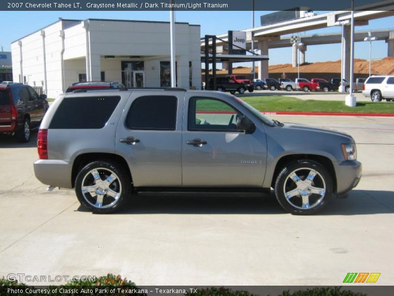 Graystone Metallic / Dark Titanium/Light Titanium 2007 Chevrolet Tahoe LT