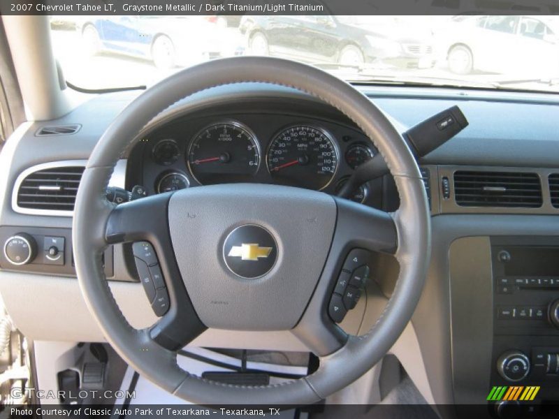 Graystone Metallic / Dark Titanium/Light Titanium 2007 Chevrolet Tahoe LT