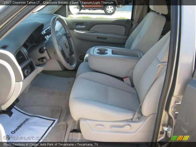 Graystone Metallic / Dark Titanium/Light Titanium 2007 Chevrolet Tahoe LT