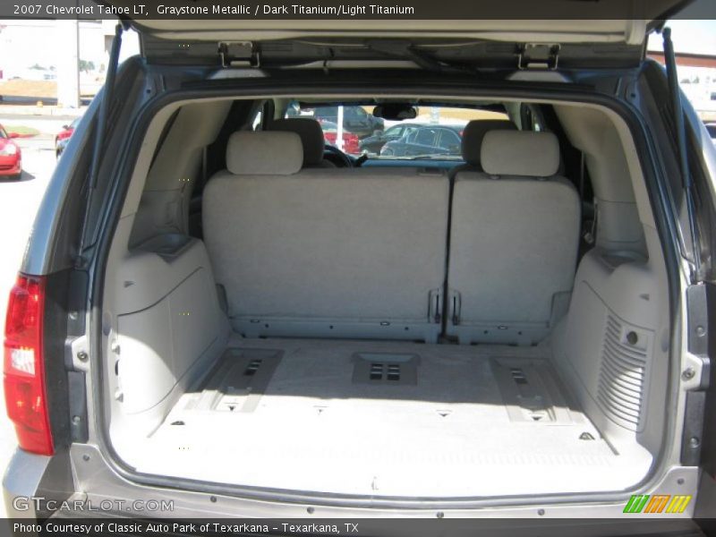 Graystone Metallic / Dark Titanium/Light Titanium 2007 Chevrolet Tahoe LT