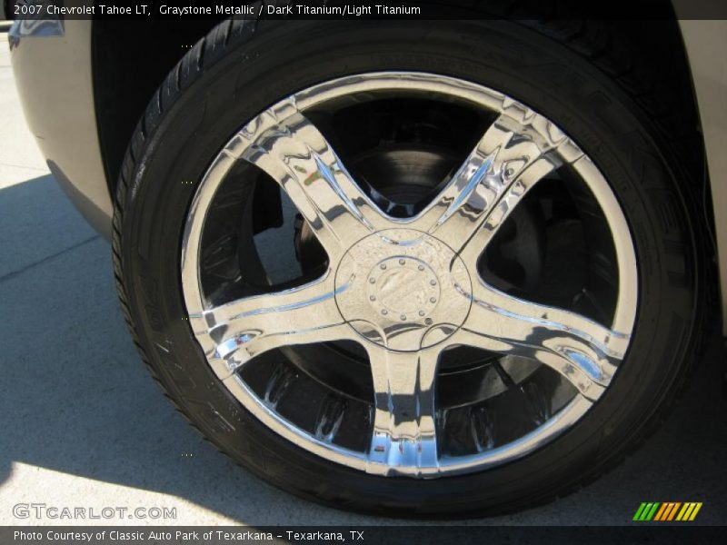 Graystone Metallic / Dark Titanium/Light Titanium 2007 Chevrolet Tahoe LT