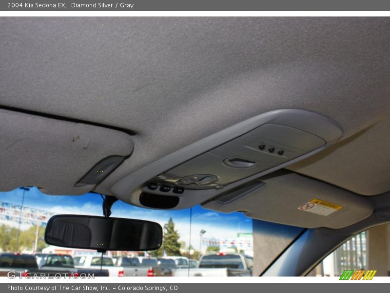 Diamond Silver / Gray 2004 Kia Sedona EX