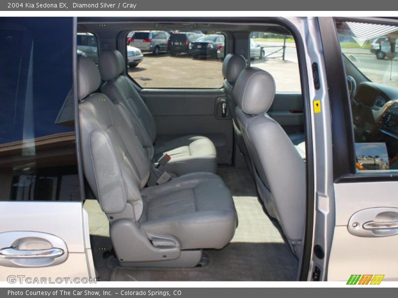Diamond Silver / Gray 2004 Kia Sedona EX