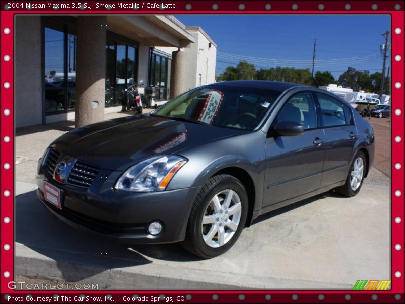 Smoke Metallic / Cafe Latte 2004 Nissan Maxima 3.5 SL