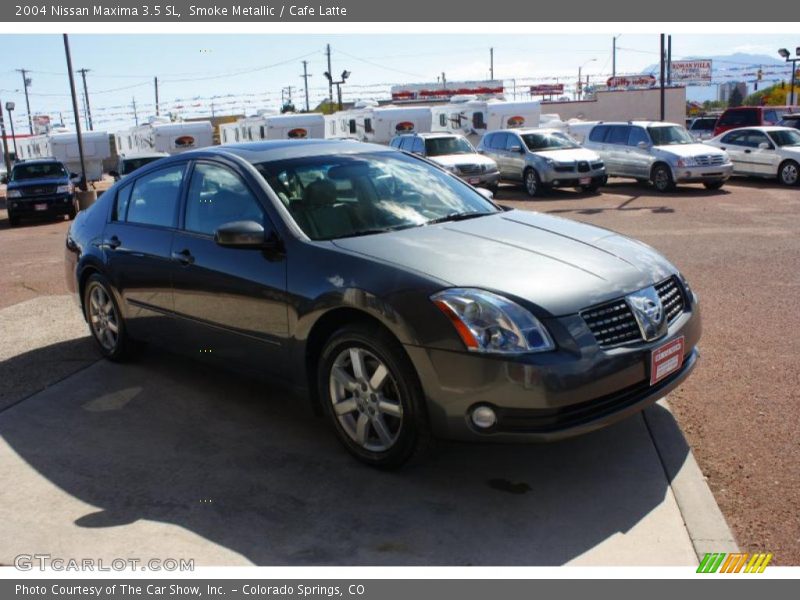 Smoke Metallic / Cafe Latte 2004 Nissan Maxima 3.5 SL
