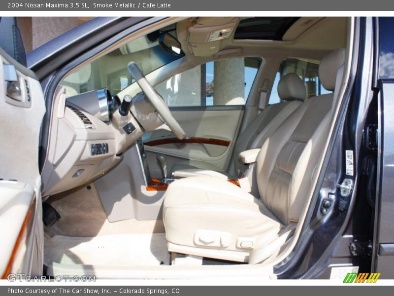 Smoke Metallic / Cafe Latte 2004 Nissan Maxima 3.5 SL