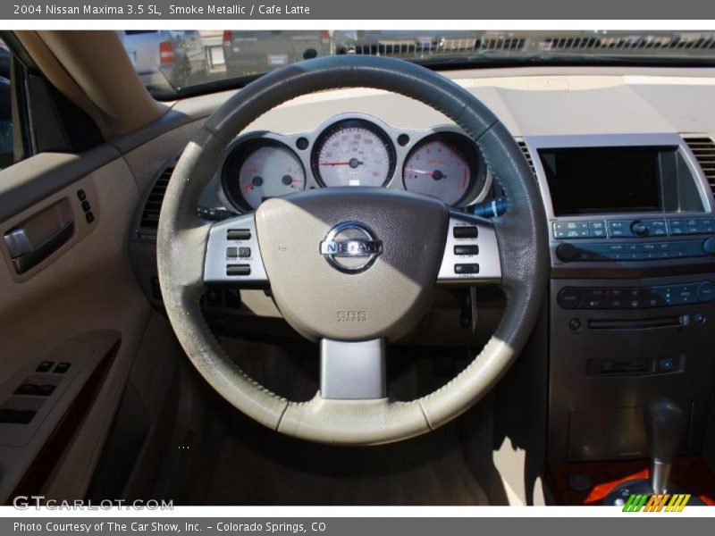 Smoke Metallic / Cafe Latte 2004 Nissan Maxima 3.5 SL