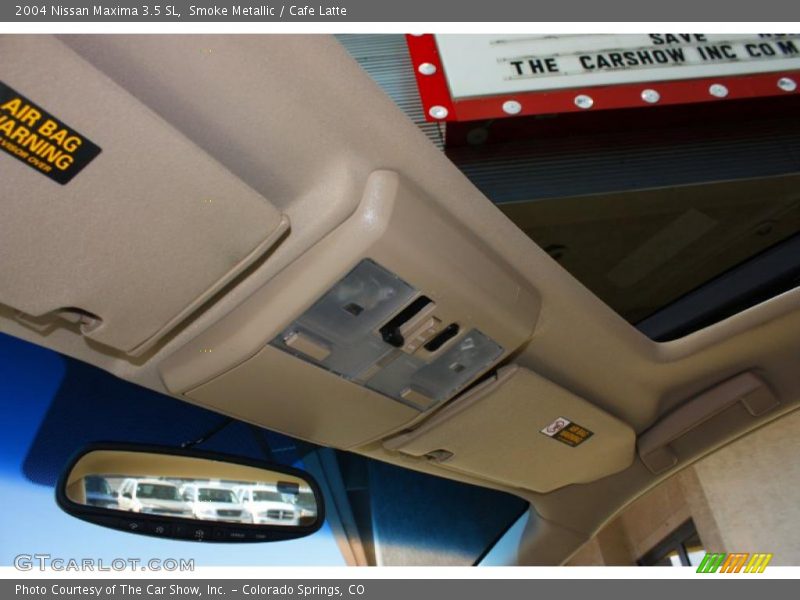 Smoke Metallic / Cafe Latte 2004 Nissan Maxima 3.5 SL