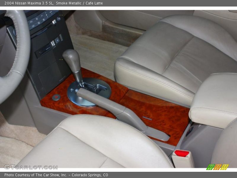 Smoke Metallic / Cafe Latte 2004 Nissan Maxima 3.5 SL