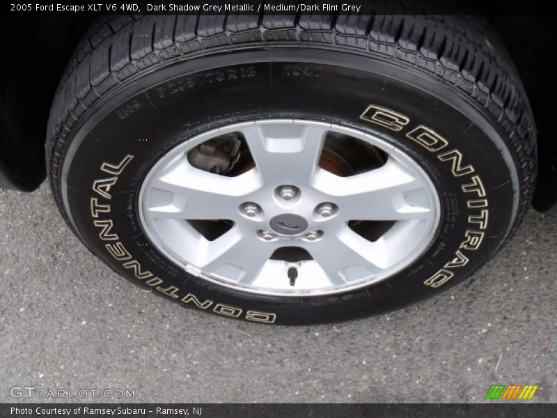 Dark Shadow Grey Metallic / Medium/Dark Flint Grey 2005 Ford Escape XLT V6 4WD