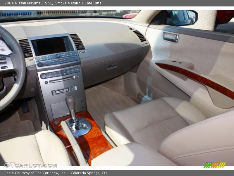 Smoke Metallic / Cafe Latte 2004 Nissan Maxima 3.5 SL