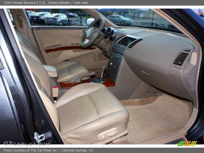 Smoke Metallic / Cafe Latte 2004 Nissan Maxima 3.5 SL
