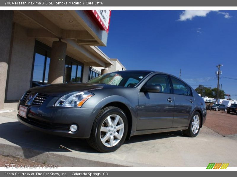 Smoke Metallic / Cafe Latte 2004 Nissan Maxima 3.5 SL