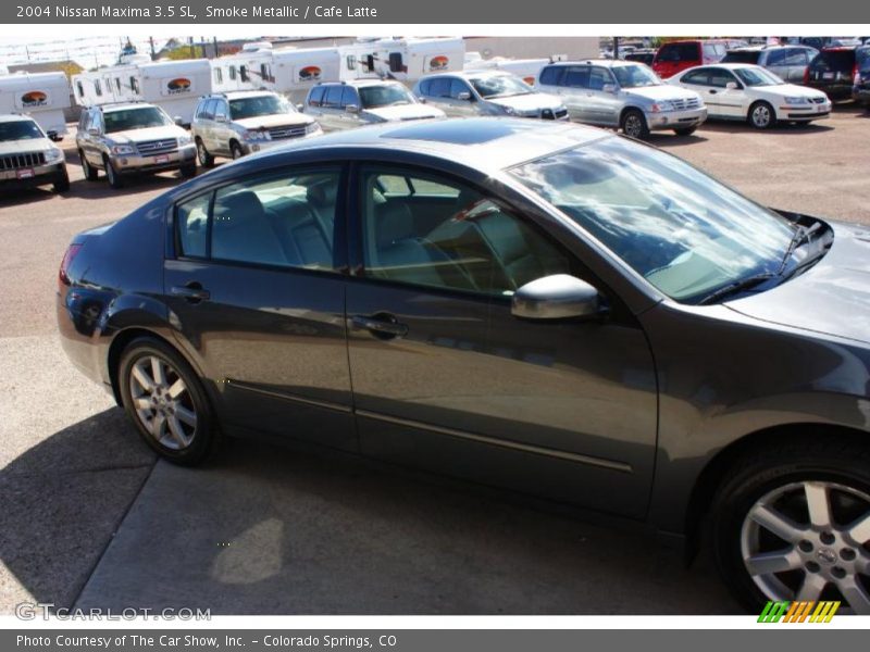 Smoke Metallic / Cafe Latte 2004 Nissan Maxima 3.5 SL