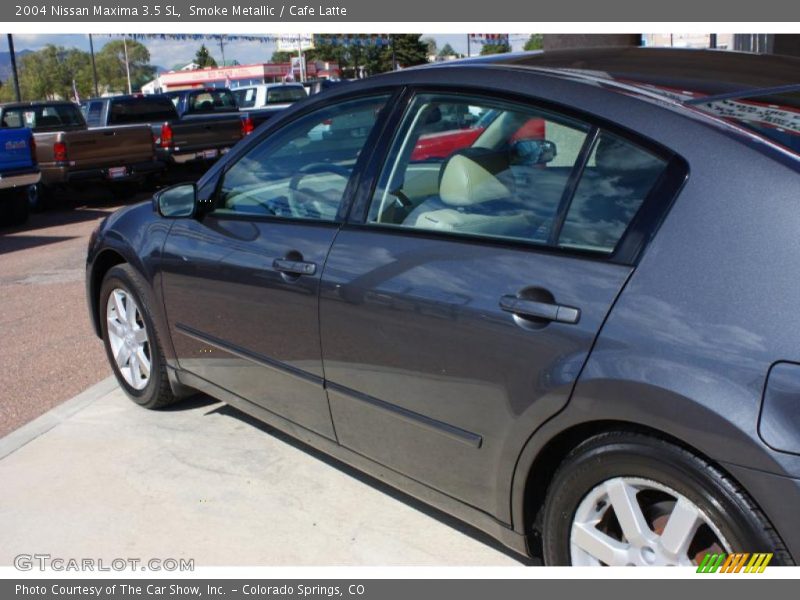 Smoke Metallic / Cafe Latte 2004 Nissan Maxima 3.5 SL