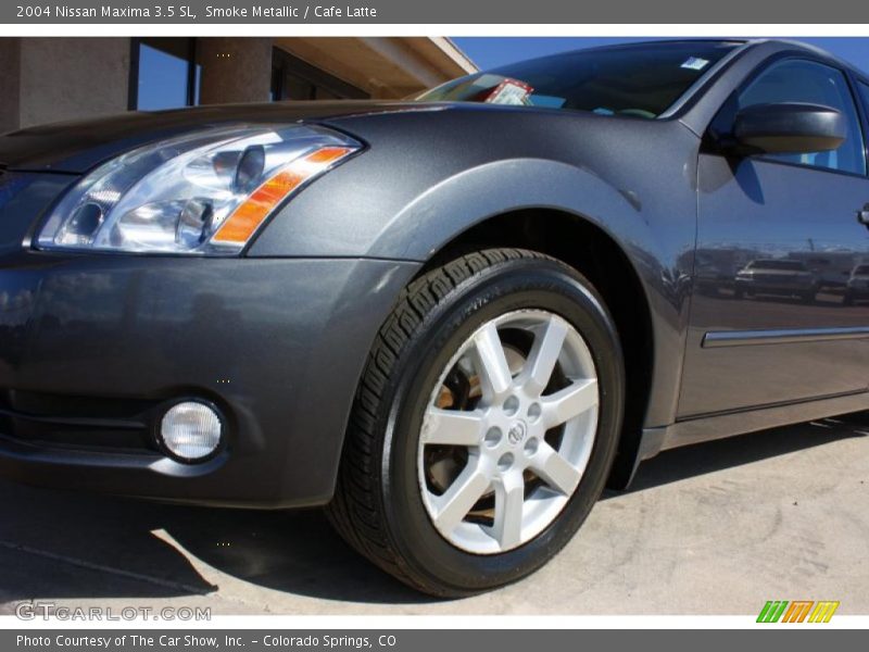 Smoke Metallic / Cafe Latte 2004 Nissan Maxima 3.5 SL