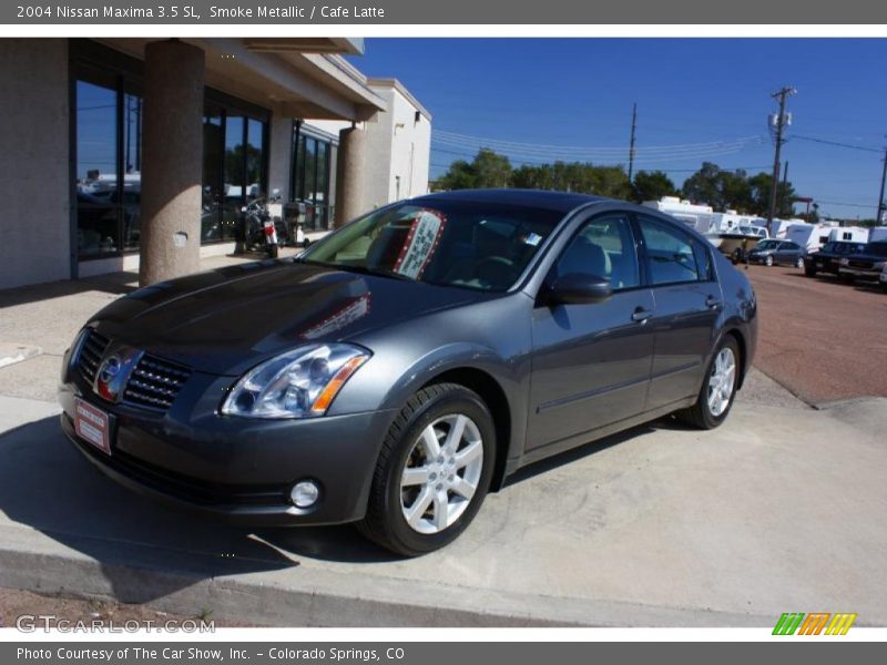 Smoke Metallic / Cafe Latte 2004 Nissan Maxima 3.5 SL