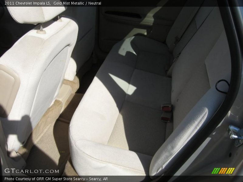 Gold Mist Metallic / Neutral 2011 Chevrolet Impala LS