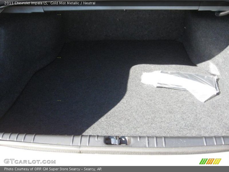 Gold Mist Metallic / Neutral 2011 Chevrolet Impala LS