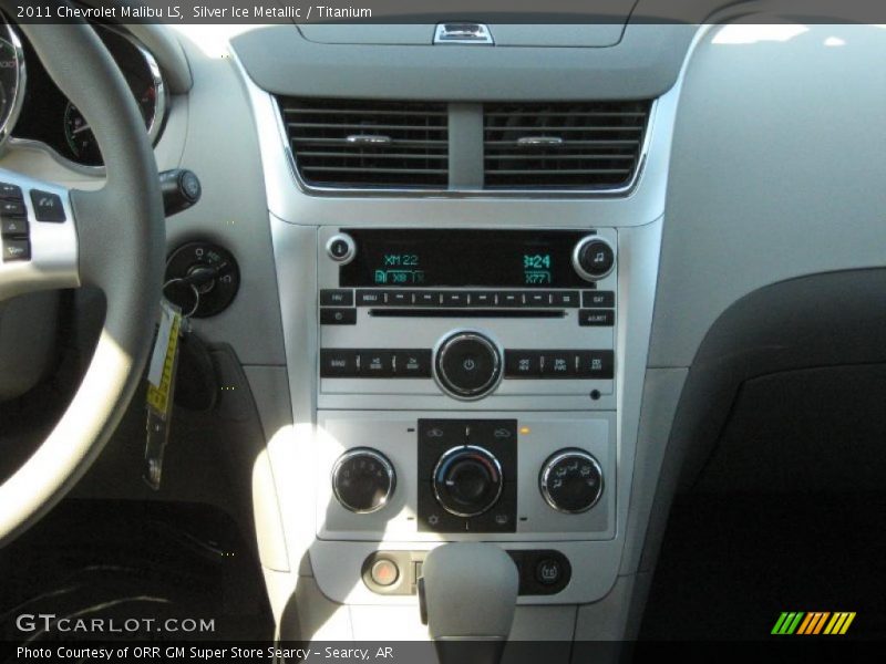 Silver Ice Metallic / Titanium 2011 Chevrolet Malibu LS
