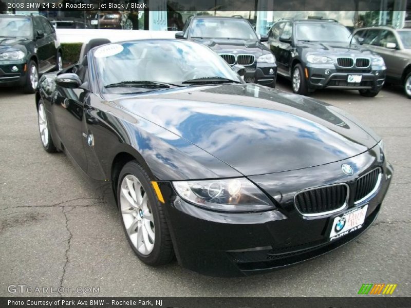 Jet Black / Black 2008 BMW Z4 3.0i Roadster