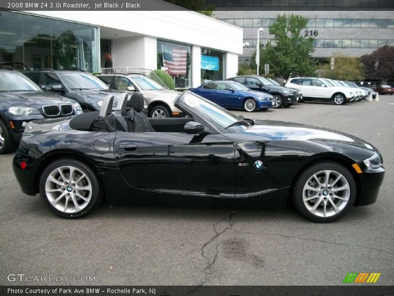 Jet Black / Black 2008 BMW Z4 3.0i Roadster