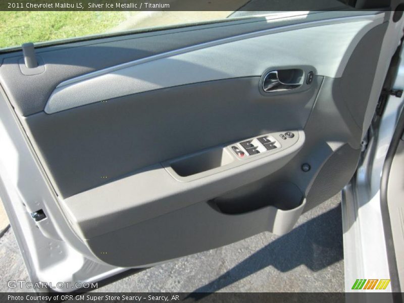 Silver Ice Metallic / Titanium 2011 Chevrolet Malibu LS