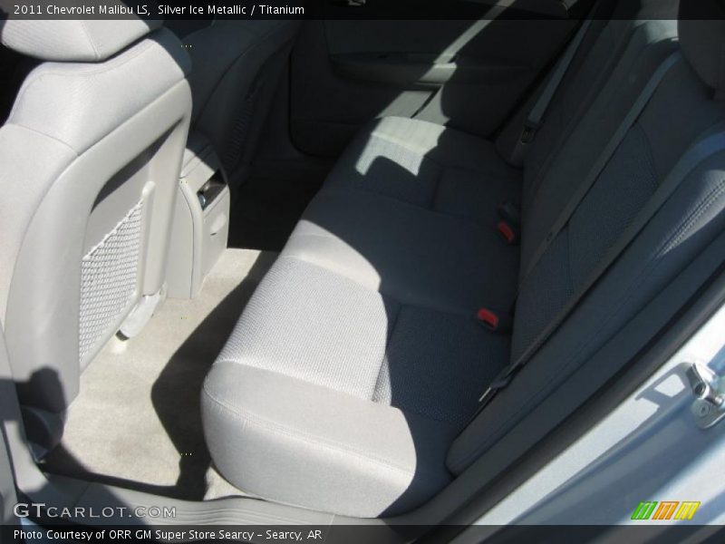 Silver Ice Metallic / Titanium 2011 Chevrolet Malibu LS