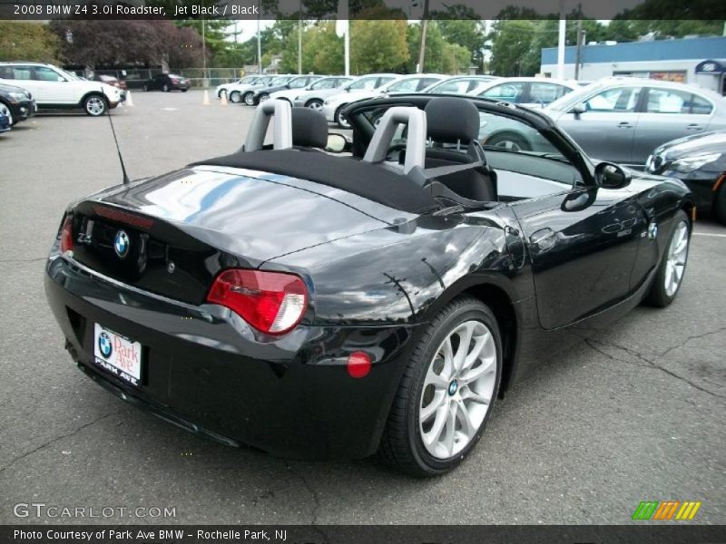 Jet Black / Black 2008 BMW Z4 3.0i Roadster