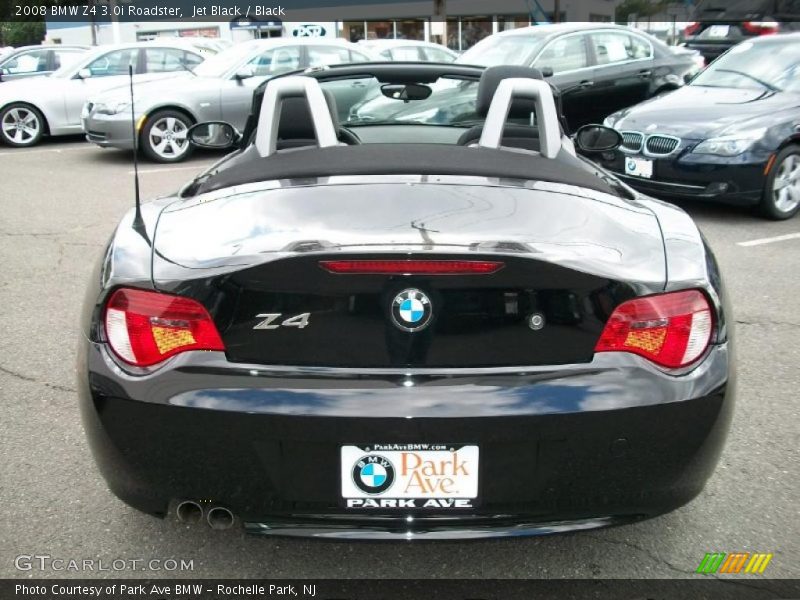 Jet Black / Black 2008 BMW Z4 3.0i Roadster