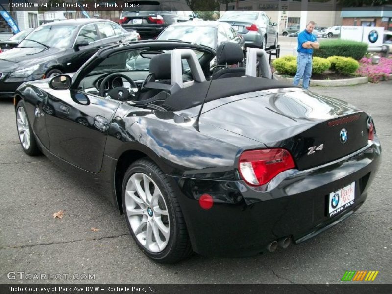 Jet Black / Black 2008 BMW Z4 3.0i Roadster