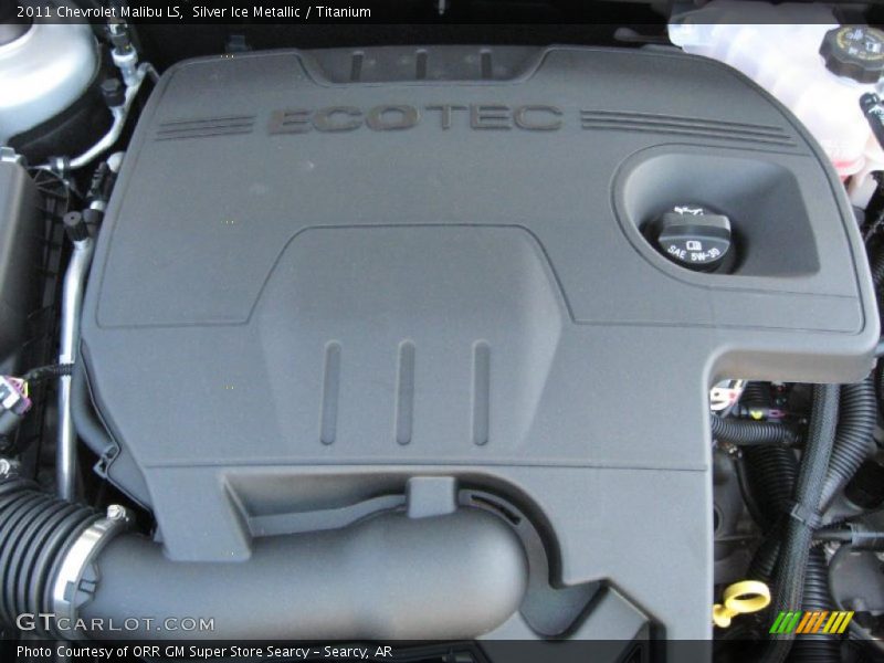 Silver Ice Metallic / Titanium 2011 Chevrolet Malibu LS