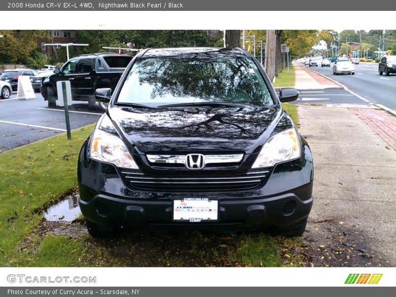 Nighthawk Black Pearl / Black 2008 Honda CR-V EX-L 4WD