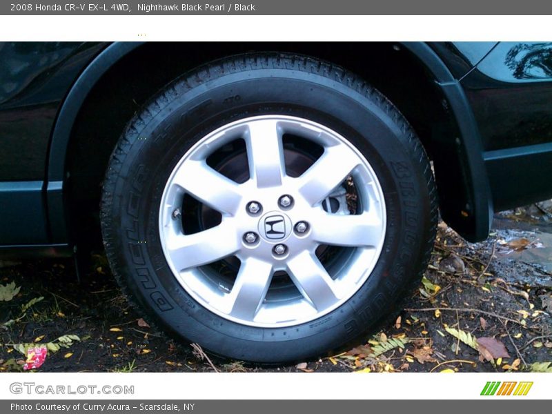 Nighthawk Black Pearl / Black 2008 Honda CR-V EX-L 4WD