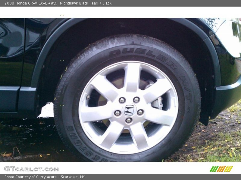 Nighthawk Black Pearl / Black 2008 Honda CR-V EX-L 4WD