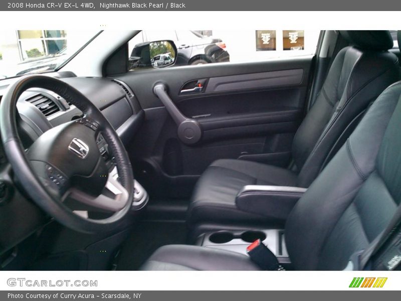 Nighthawk Black Pearl / Black 2008 Honda CR-V EX-L 4WD
